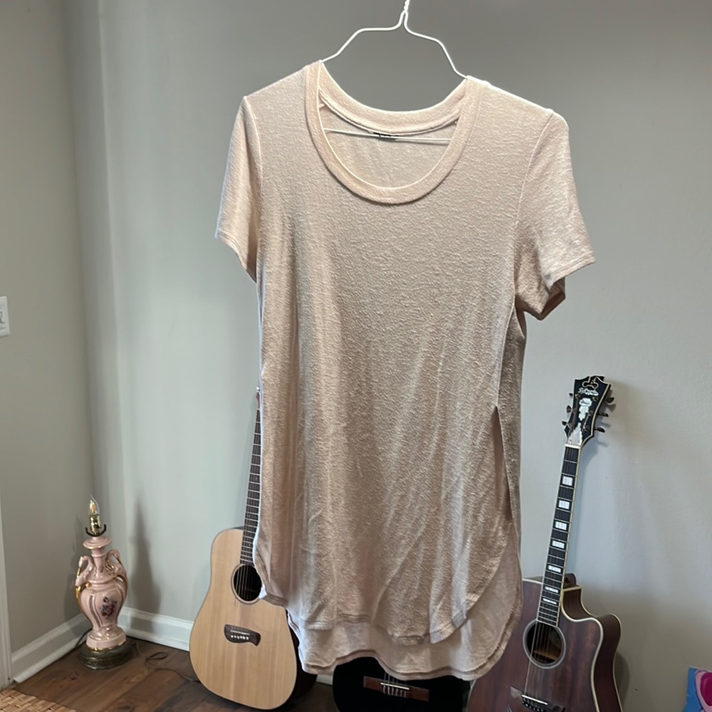 Baby Doll Pink Scoop Neck Tee 🌸💗